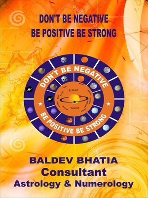 cover image of Don't Be Negative-Be Positive Be Strong